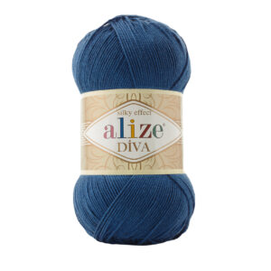 Alize Diva Color 279 Parlak Yazlık Örgü İpi – Şal, Bluz ve Amigurumi İçin İdeal