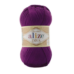 Alize Diva Color 297 Parlak Yazlık Örgü İpi – Şal, Bluz ve Amigurumi İçin İdeal
