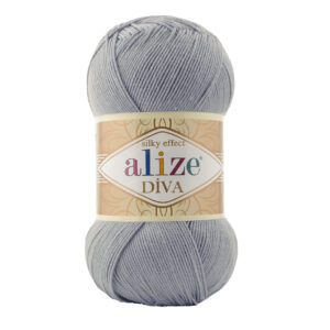 Alize Diva Color 355 Parlak Yazlık Örgü İpi – Şal, Bluz ve Amigurumi İçin İdeal