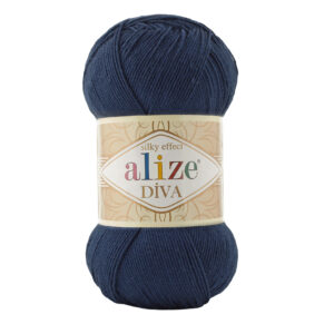 Alize Diva Color 361 Parlak Yazlık Örgü İpi – Şal, Bluz ve Amigurumi İçin İdeal
