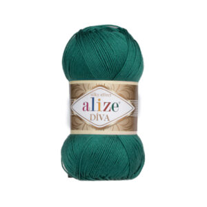 Alize Diva Color 453 Parlak Yazlık Örgü İpi – Şal, Bluz ve Amigurumi İçin İdeal