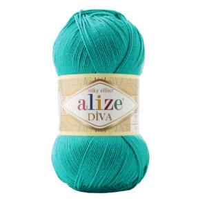 Alize Diva Color 610 Parlak Yazlık Örgü İpi – Şal, Bluz ve Amigurumi İçin İdeal