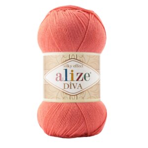 Alize Diva Color 619 Parlak Yazlık Örgü İpi – Şal, Bluz ve Amigurumi İçin İdeal