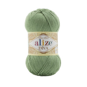 Alize Diva Color 852 Parlak Dokulu Yazlık Örgü İpi – Şal, Bluz ve Amigurumi İçin İdeal