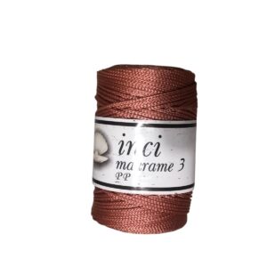 3 mm Somon Makrome İpi Polyester – Güçlü ve Uzun Ömürlü Hobi İpi